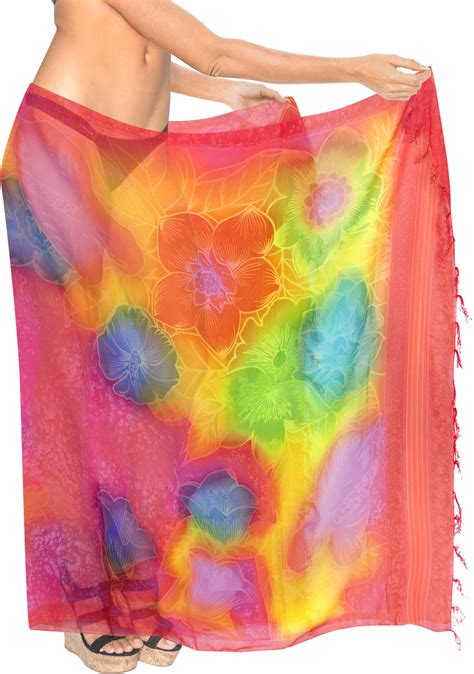 HAPPY BAY Chiffon Cover Up Coverups Summer Swimsuit Sarong Beach Sheer Bikini Wraps For Women