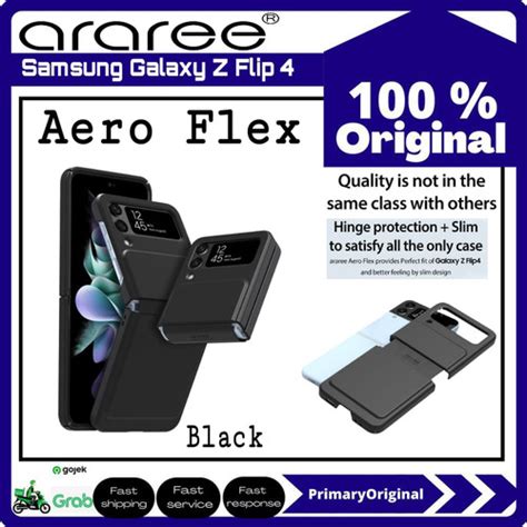 Promo Case Samsung Galaxy Z Flip Flip Araree Aero Flex Hinge Full