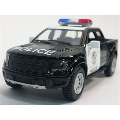 5 Kinsmart 2013 Ford F 150 Svt Raptor Supercrew Police Diecast Truck 1