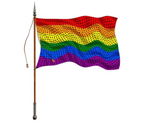 Fundo Da Bandeira Nacional Do Orgulho Gay A Bandeira Do Orgulho Gay Foto Premium
