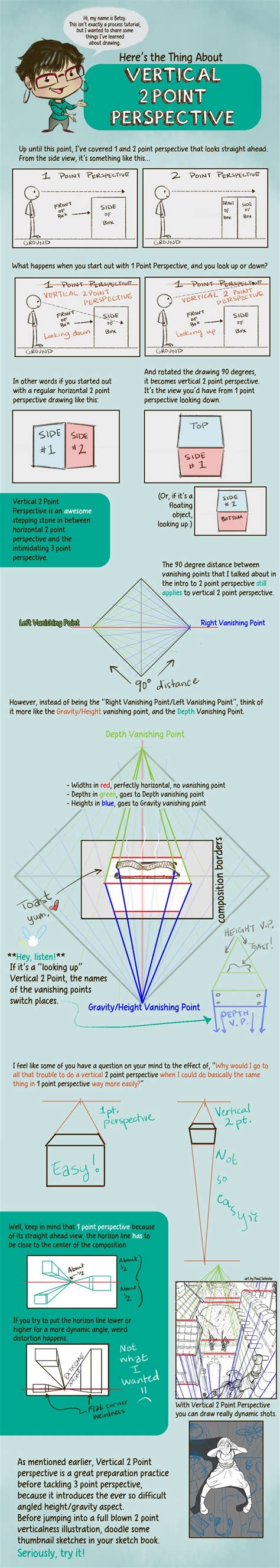 2 Point Vertical Perspective Intro | Comic tutorial, Perspective ...