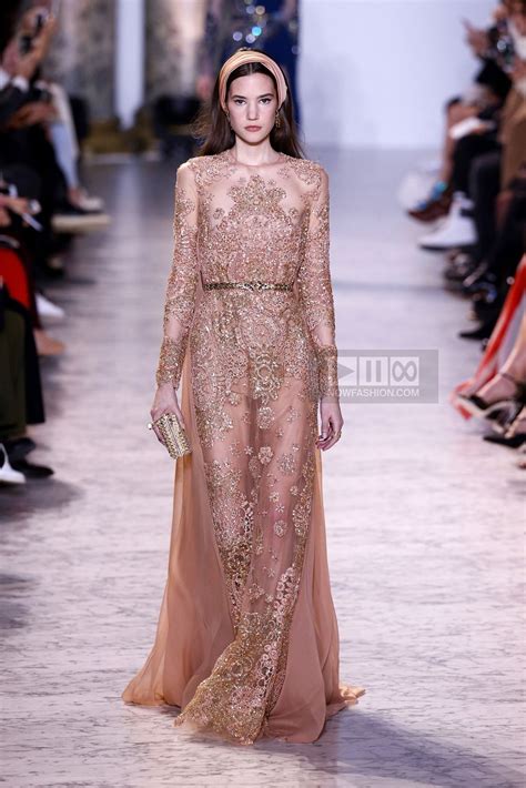 Elie Saab Couture Fashion Show Collection Spring Summer Presented