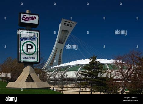 Olympic Stadium, Olympic Park, Montreal, Quebec, Canada Stock Photo - Alamy