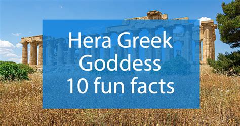 Hera Greek Goddess 10 Interesting Facts Greek Myths And Legends