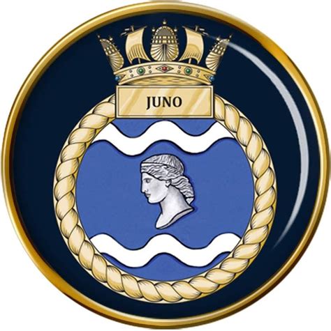 Hms Juno Royal Navy Pin Badge Uk Fashion