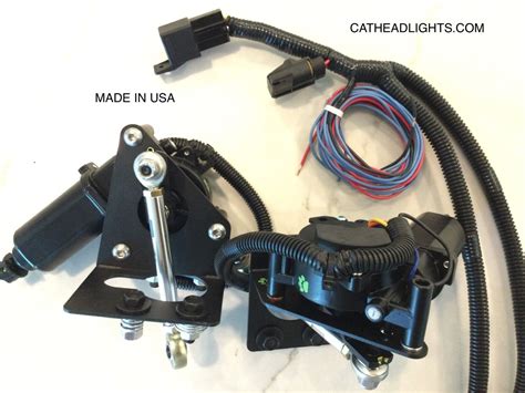 C Corvette Electric Headlight Motor Conversion Kit Wire