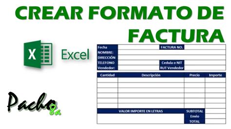 Formato Factura Excel