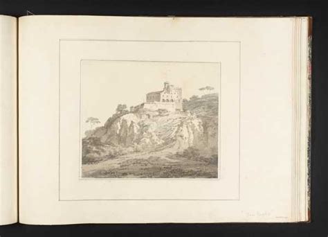 ‘a Group Of Buildings On A Low Cliff‘ Joseph Mallord William Turner