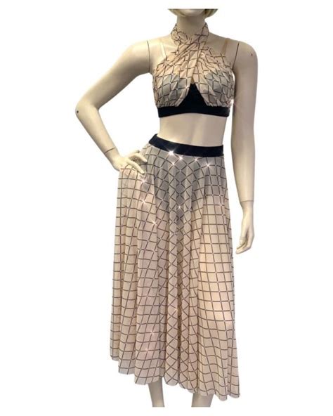 Nude Black Glitter Diamond Sheer Stretch Mesh Fabric