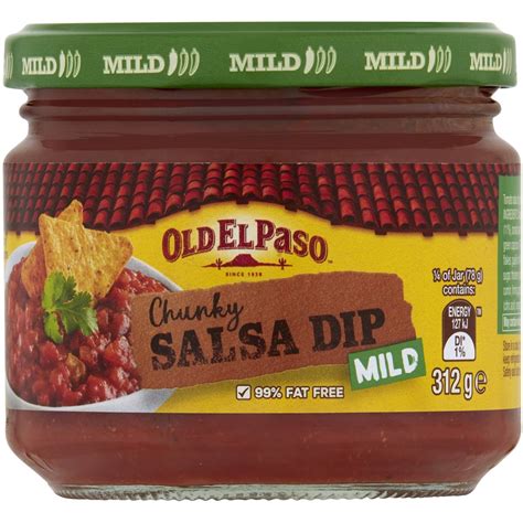 Old El Paso Chunky Salsa Dip Mild Mild 312g Woolworths