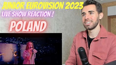 Live Reaction To Poland At Junior Eurovision Maja Krzy Ewska