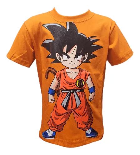 Remera Goku Drag N Ball Algod N Mercadolibre