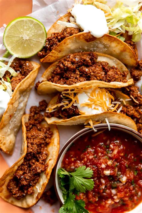 Best Ground Beef Taco Recipe House Of Yumm