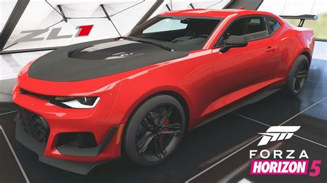 Forza Horizon 5 Camaro Zl1 1le Customization Youtube