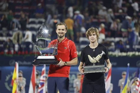 Daniil Medvedev Wins Dubai Duty Free Tennis Championship Arabian