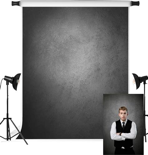 Kate 5x7ft Grey Backdrops For Headshot Portrait Gray India Ubuy