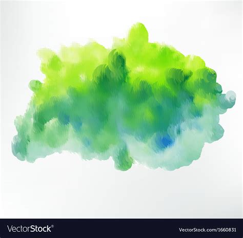 Watercolor Royalty Free Vector Image Vectorstock