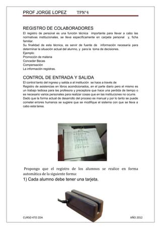 Tarjeta Magnetica Clases PDF