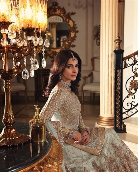 Saba Qamar Latest Gorgeous And Stunning Bridal Shoot Indian Wedding