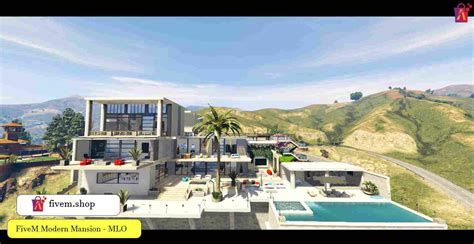 Modern Mansion Mlo FiveM | FiveM MLO Houses