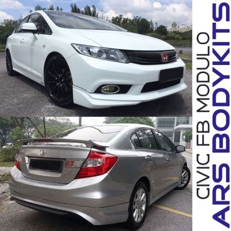 Honda Civic 13 Modulo Style Body Kit Trilogy Aero Sdn Bhd