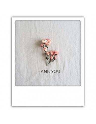 Carte Thank You Flowers Pickmotion Ma Jolie Bougie