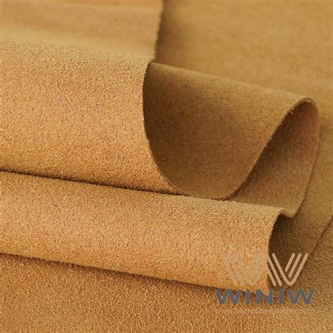 1 3mm Water Borne Polyester Microfiber Suede Leather For Shoes