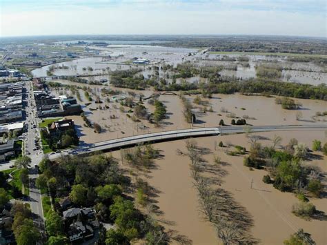 Aerial Photos Of Midland Flooding 2 Pm Wednesday