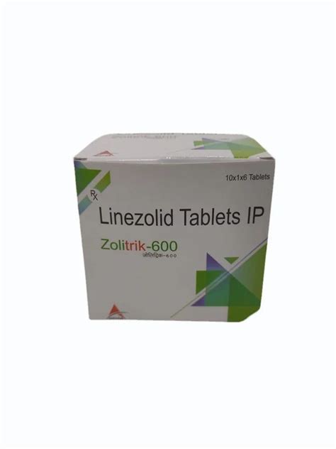 Linezolid Tablets IP 600 Mg At Rs 239 Stripe In Santokhgarh ID