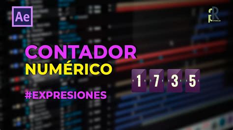 Cómo Hacer Un Contador Numérico En After Effects Tutoriales De After