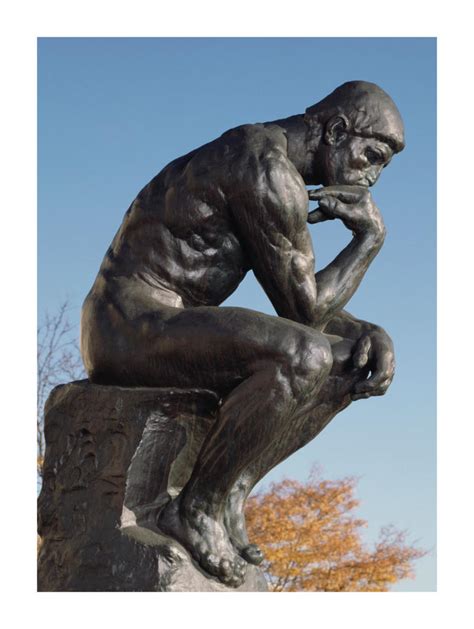 Rodin The Thinker Parody