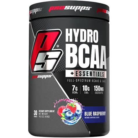 Prosupps Hydro Bcaa Essentials Blue Raspberry Oz Servings