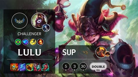 Lulu Support Vs Brand Br Challenger Patch Youtube