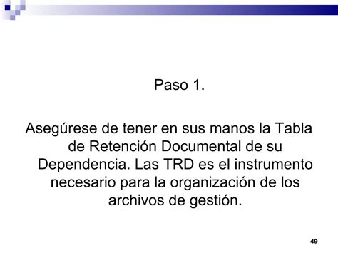 Tablas De Retenci N Documental Ppt