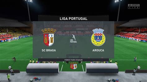 Braga Vs Arouca Primeira Liga 2023 PS5 FIFA 23 Gameplay YouTube