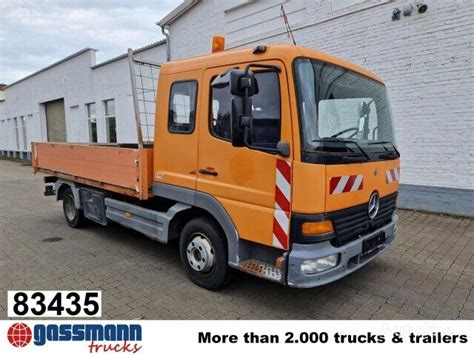 Mercedes Benz Atego Flatbed Truck For Sale Germany Bovenden Zy