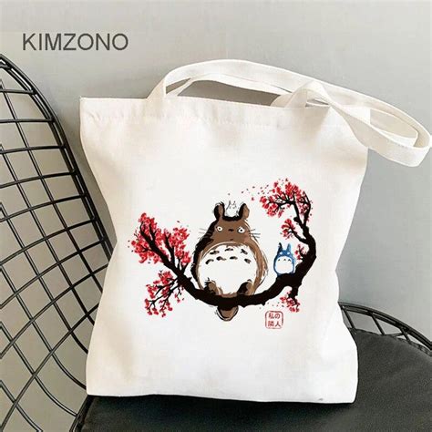 Buy Totoro Shopping Bag Tote Bolso Shopper Recycle Bag Canvas Bag Cloth