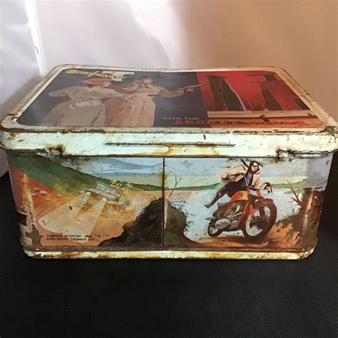 Box, Secret Agent Man Lunchbox, Metal lunchbox, Collectible lunchbox