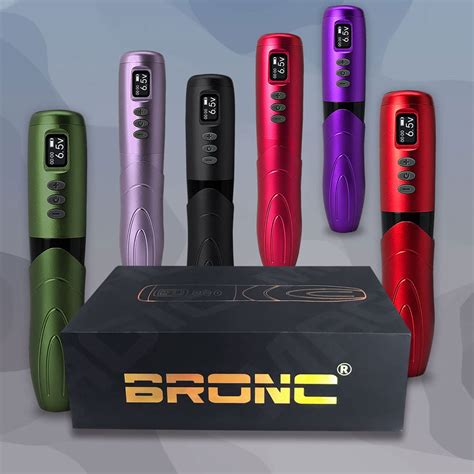 Bronc M Quina De Tatuaje Inal Mbrica M Gica Fuente De Estilo Pluma