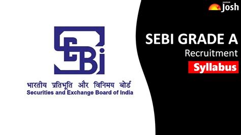 Sebi Grade A Syllabus Check All Details Here