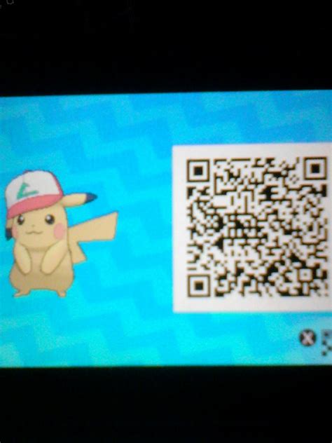 Pokemon ultra sun pikachu qr codes - klobull