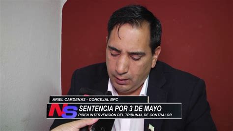 Piden Intervenci N Del Tribunal De Contralor En El Caso De Mayo Youtube