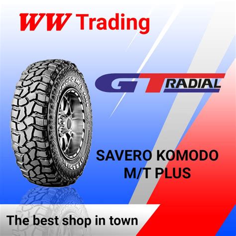 Jual Ban Gt Radial Savero Komodo Mt Plus Lt R