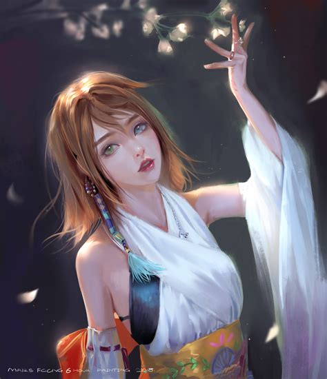 ArtStation - Final Fantasy X Yuna