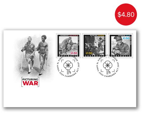 Anzac Day 2024 Picturing War Australia Post