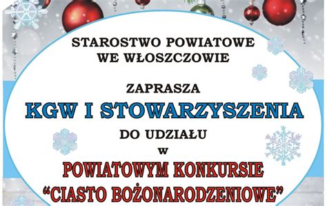 Zapraszamy do udziału w Powiatowym Konkursie pn Ciasto