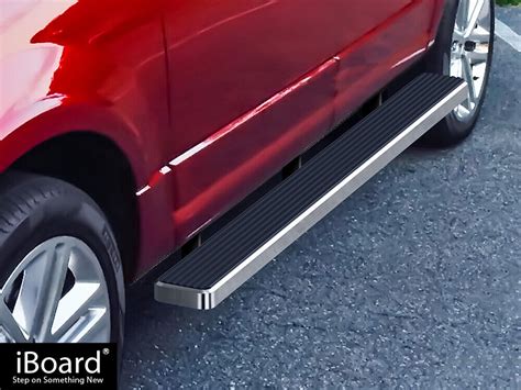 Polished Stainless Steel 6 IBoard Side Bar Fit 03 17 Ford EXPEDITION