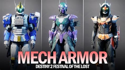 Mech Armor In Destiny Quick Ornament Preview Showcase Festival