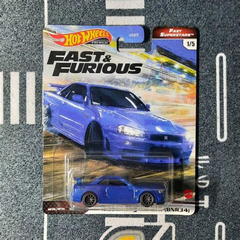 Jual Hot Wheels Fast And Furious Superstars Nissan Skyline GTR BNR34 Shopee Indonesia