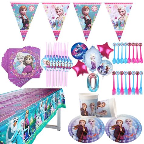 Decora O De Festa De Anivers Rio Da Princesa Elsa E Anna Frozen Disney